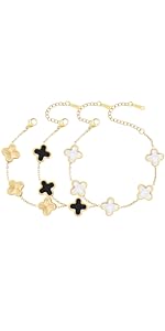 clover bracelet set