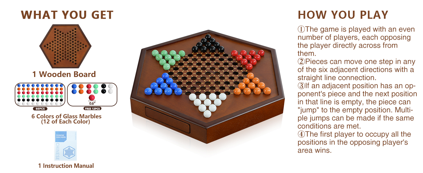 Chinese Checkers Game Board