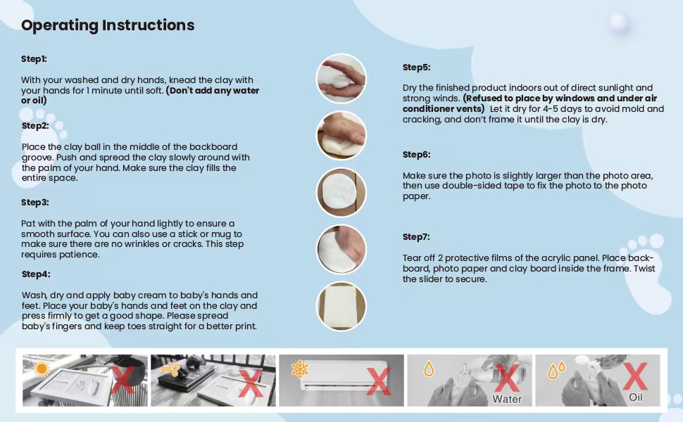 Baby Hand and Footprint Kit