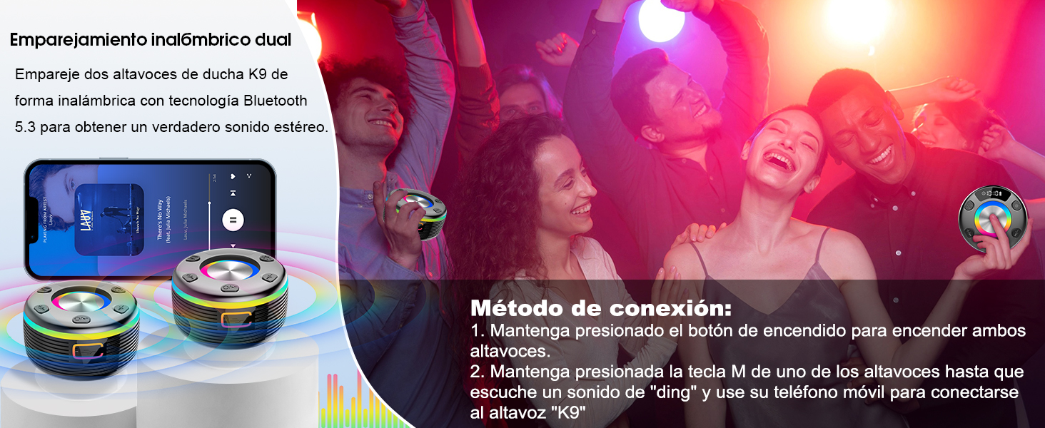 altavoz bluetooth potente altavoces inalambrico portatil exterior speaker ducha