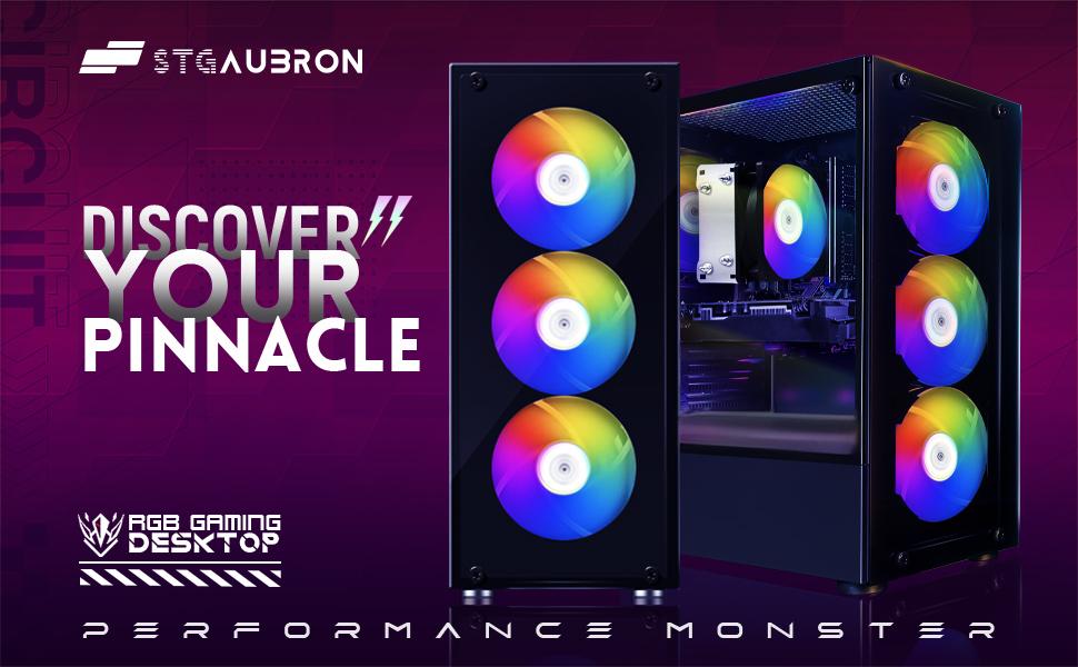 Amazon.com: STGAubron Gaming PC Desktop Computer, AMD Ryzen
