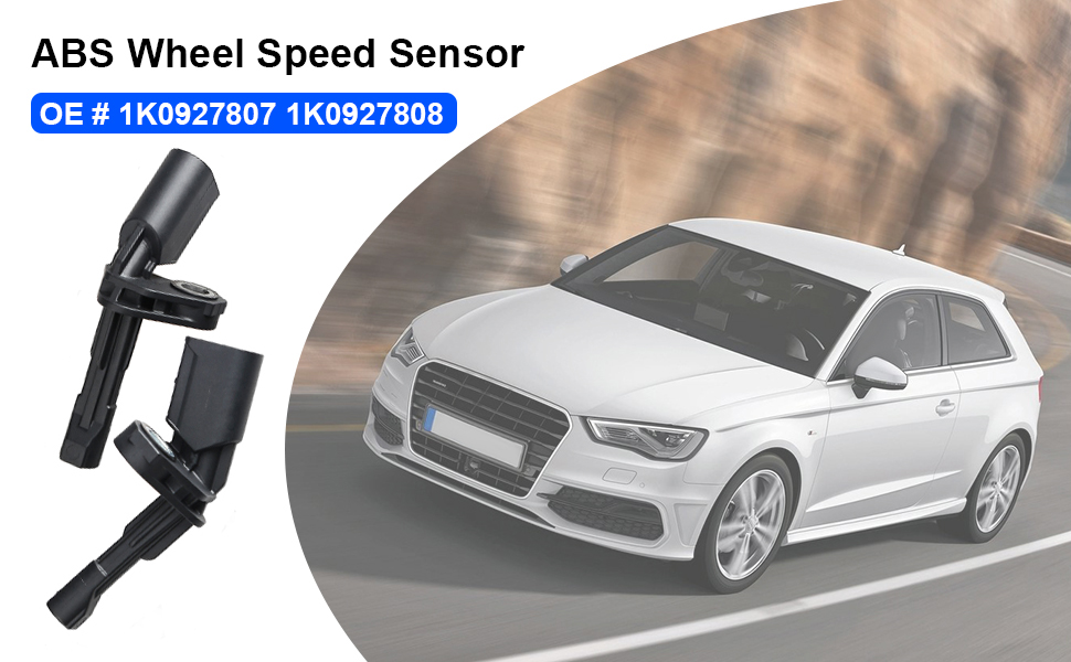 WMPHE Compatible with 2 PCS Rear Left and Right ABS Wheel