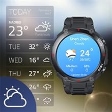 activity trackers can view Weather forecast