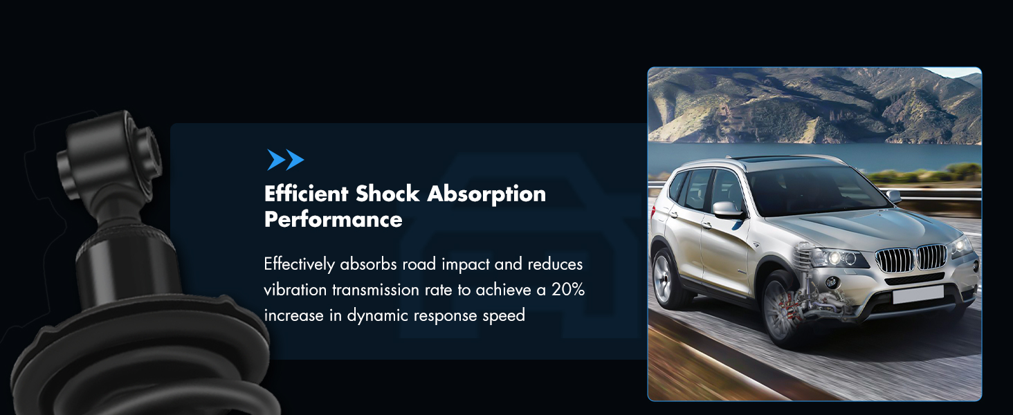 Efficient Shock Absorption Performance