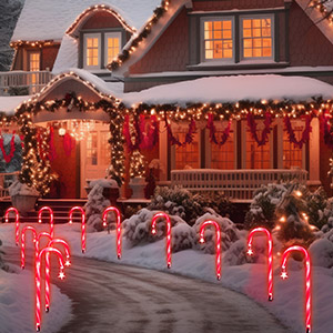 candy cane lights