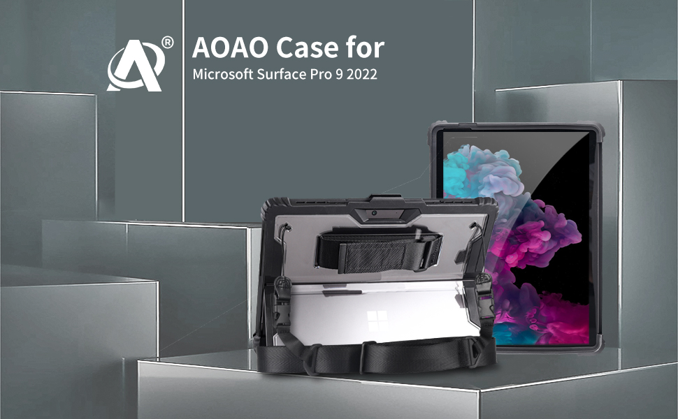 Amazon.com: AOAO for Microsoft Surface Pro 11/10/9 Case with