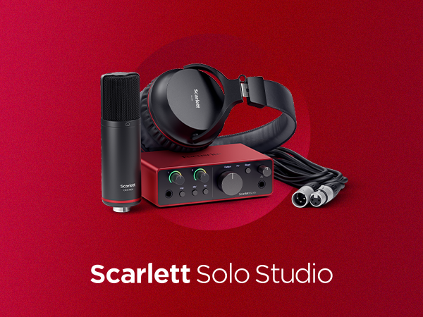 WORLD　Focusrite Scarlett Solo Studio Focusrite Scarlett Solo Studio 4th Gen