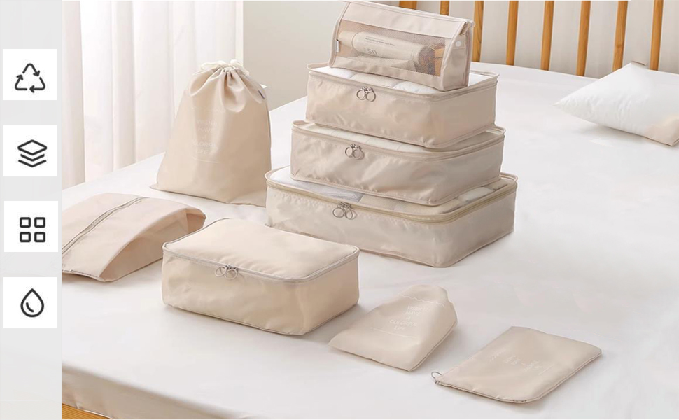 9-PIECE SET Waterproof Skin-friendly Lightweight Durable