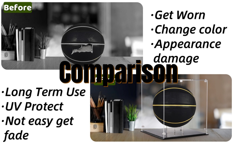 Soccer Ball Countertop Cube Box