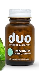 DUO Immunity toothpaste tablets