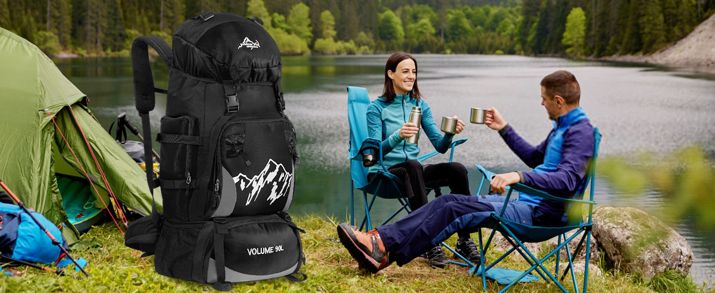 90L Hiking backpack