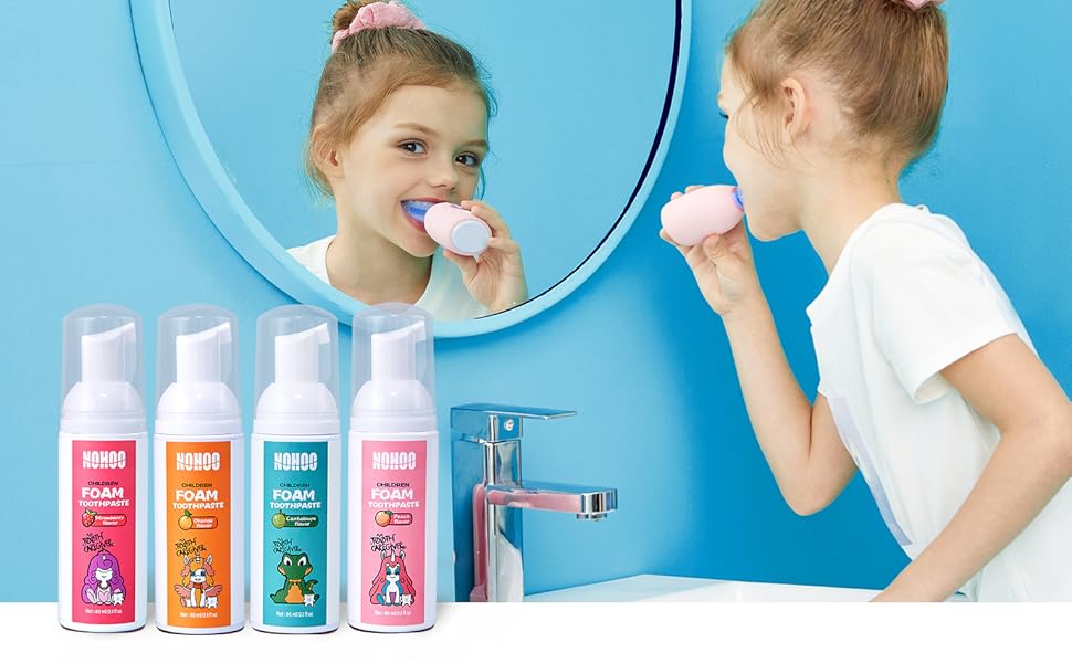 foam toothpaste