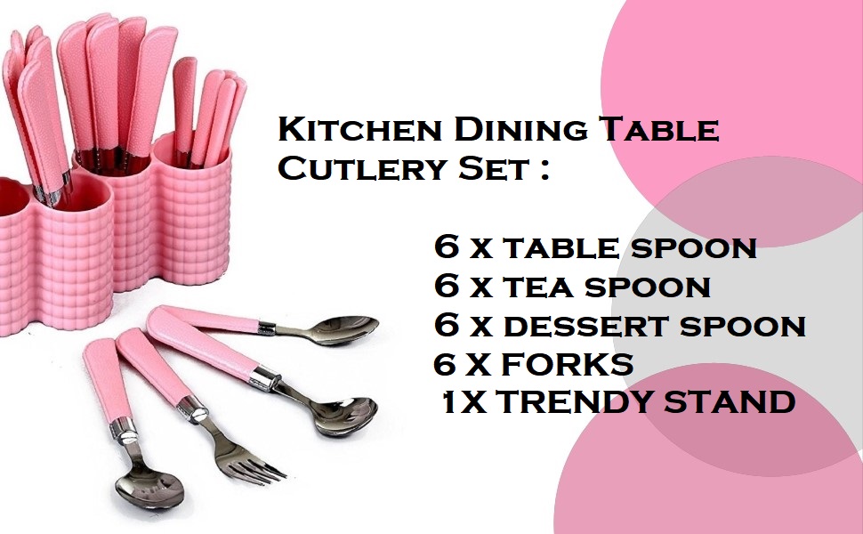 NEW DHARATI Premium Imperial Cutlery Set Kitchen Dining Table Cutlery