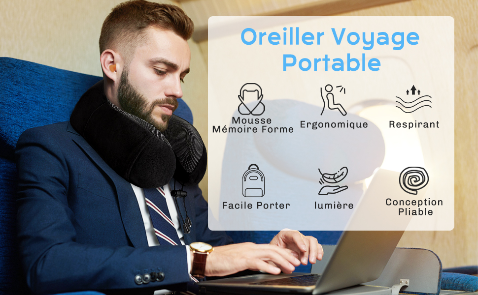 Oreiller de Voyage