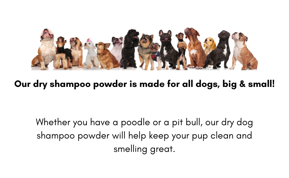 Kelebs Dog Dry Shampoo for Smelly Dogs Waterless Dry Dog