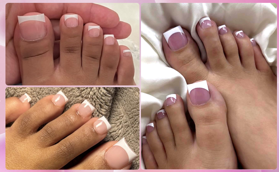 toe press on nails