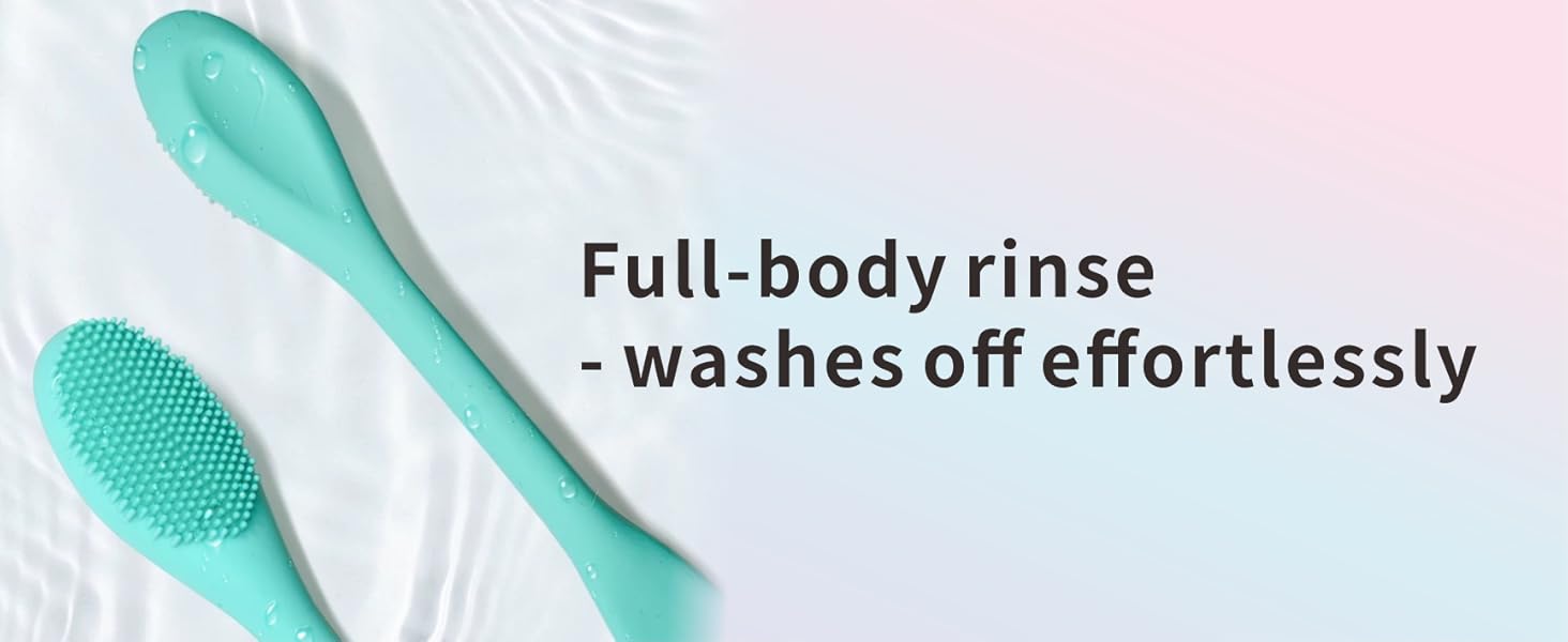 silicone face scrubber