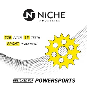 3Mi－Ki　0527 Amazon.com: NICHE 525 Front 16T Rear 43T Drive Sprocket Kit