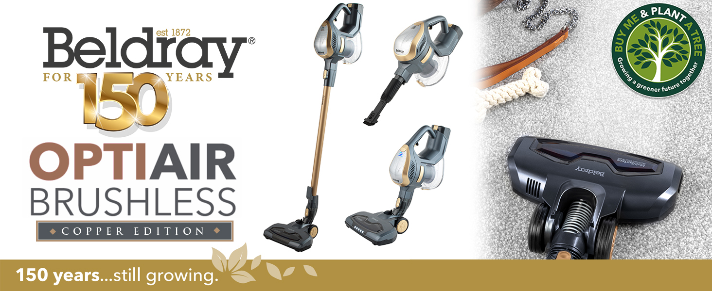 Beldray BEL01194 OptiAir Digital LED Vacuum Cleaner, 2in1 Multi