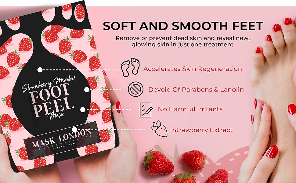 Mask London, Mask LDN, Foot Peel, Foot Mask