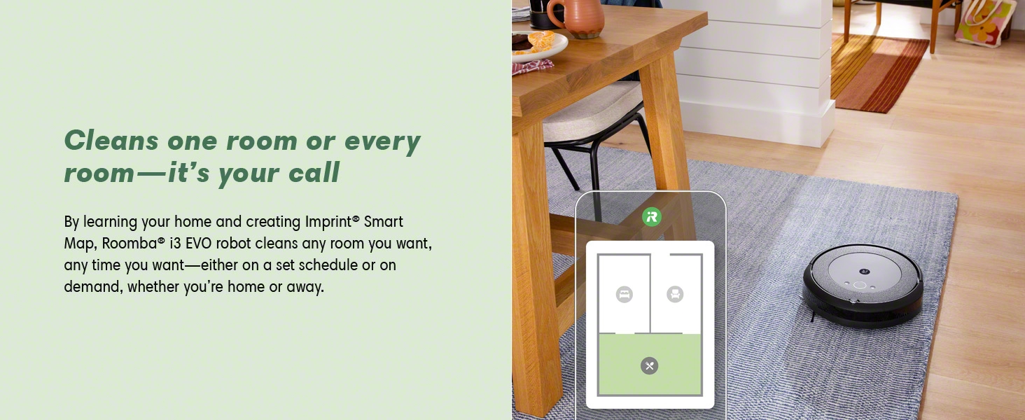 iRobot Roomba i3 EVO (3150) WiFi Connected Robot Vacuum Now Clean by