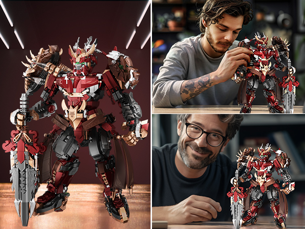 Amazon.com: JMBricklayer Mech Robot Building Sets for Adults