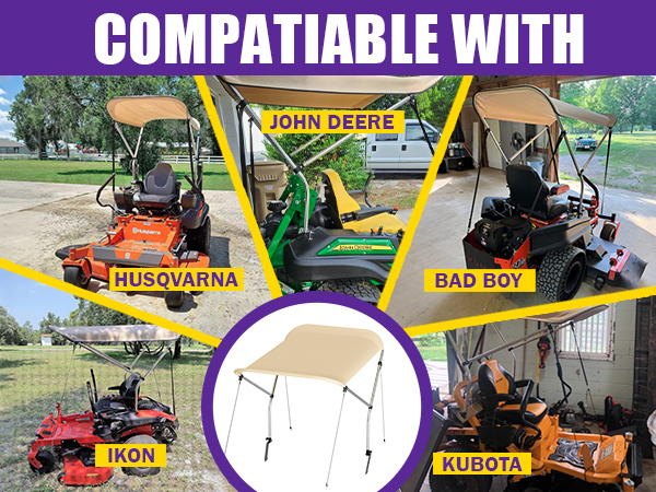 Amazon.com : Lawn Mover Canopy For Cub Cadet, Zero Turn