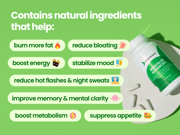 voomvaya menoslim advanced menopause weight loss supplements for women