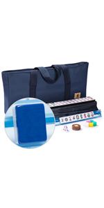  American Mahjong Set, “Santorini” with Soft Case