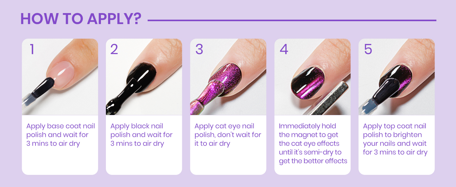 Magnetic Nail Polish