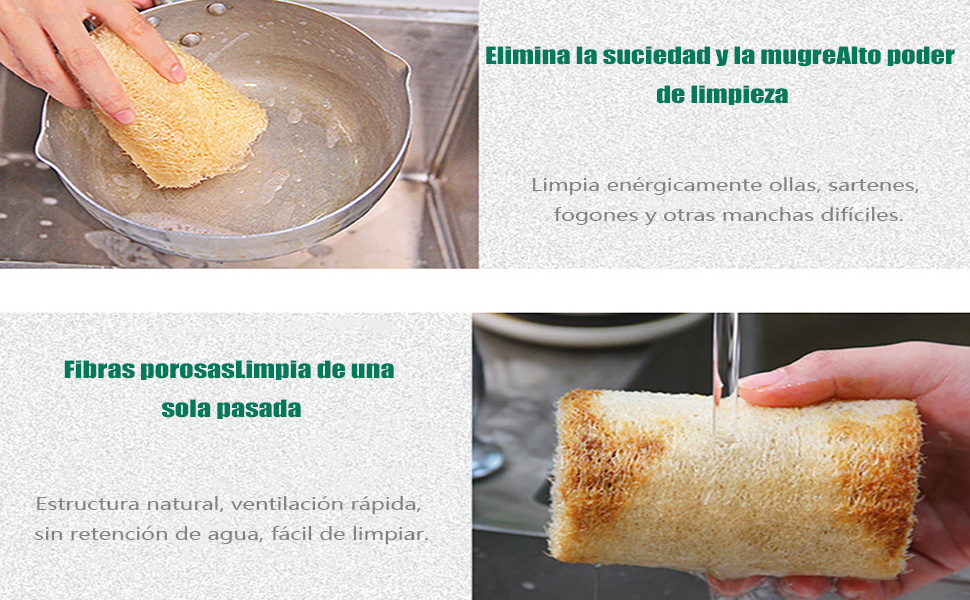 fibra vegetal lavar platos