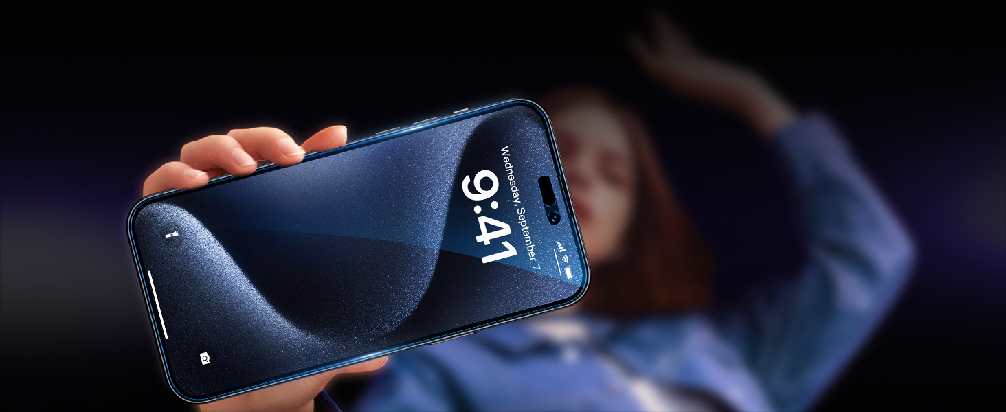 iPhone 15 pro max privacy screen protector