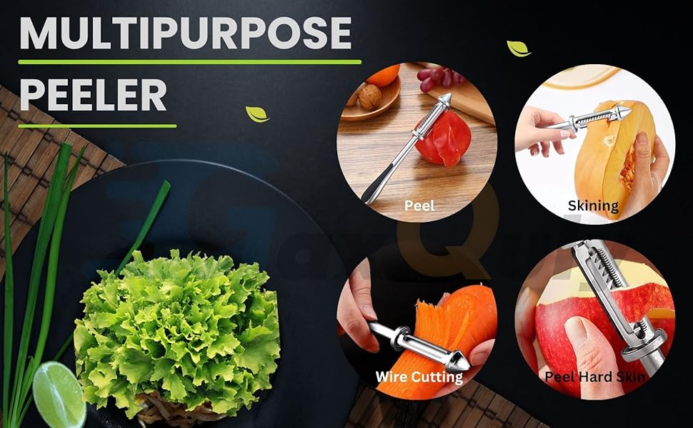 Double head peeler