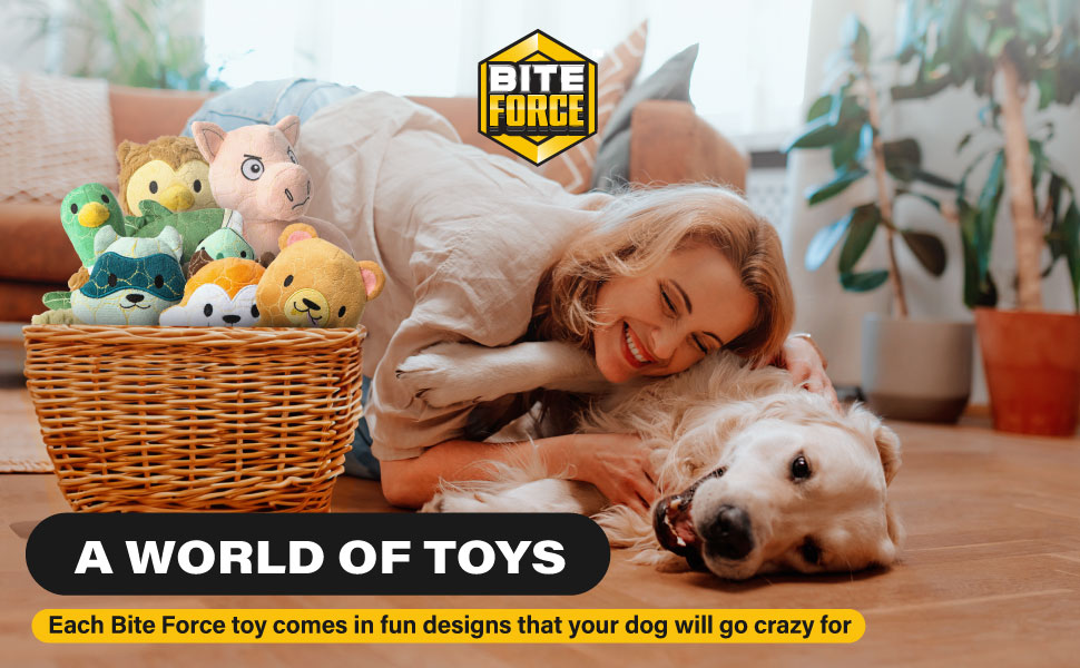 Bite Force Dog Toys for Aggressive Chewers Built With