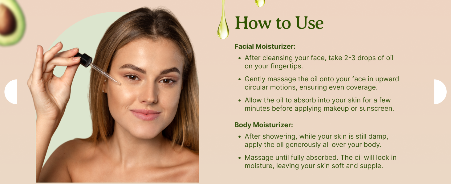 Premium Avocado Oil for Skin and Hair