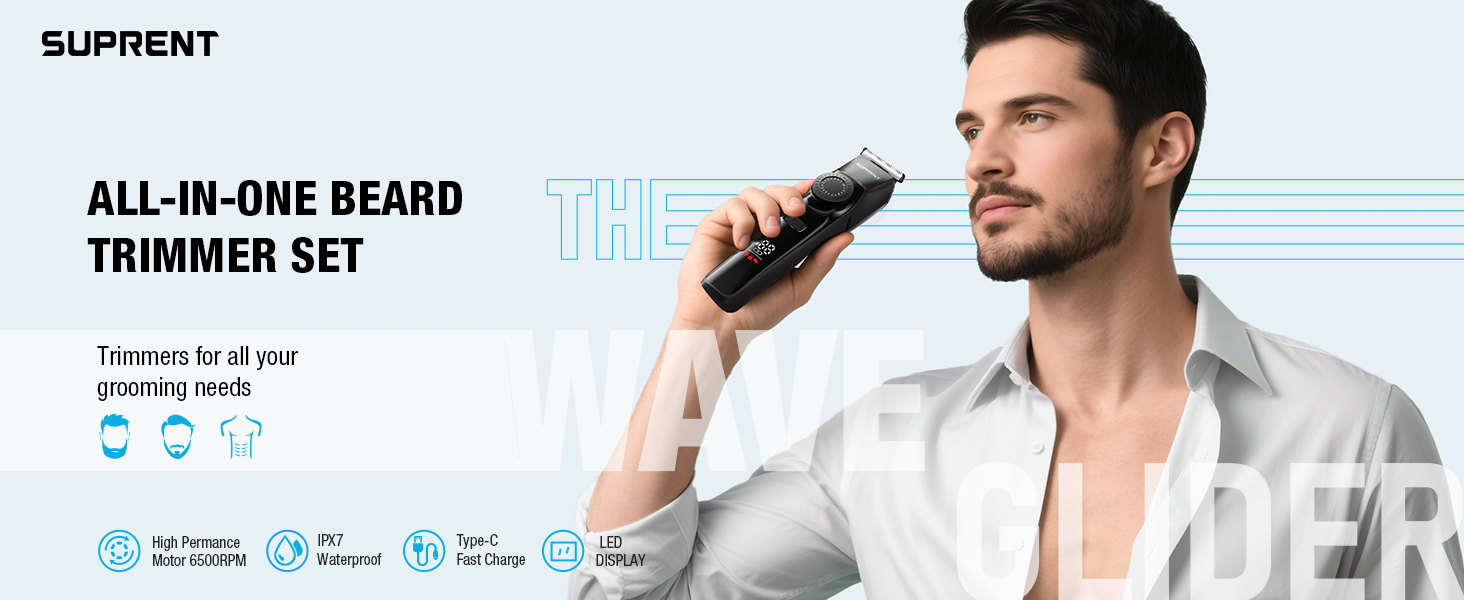 Beard trimmer for men