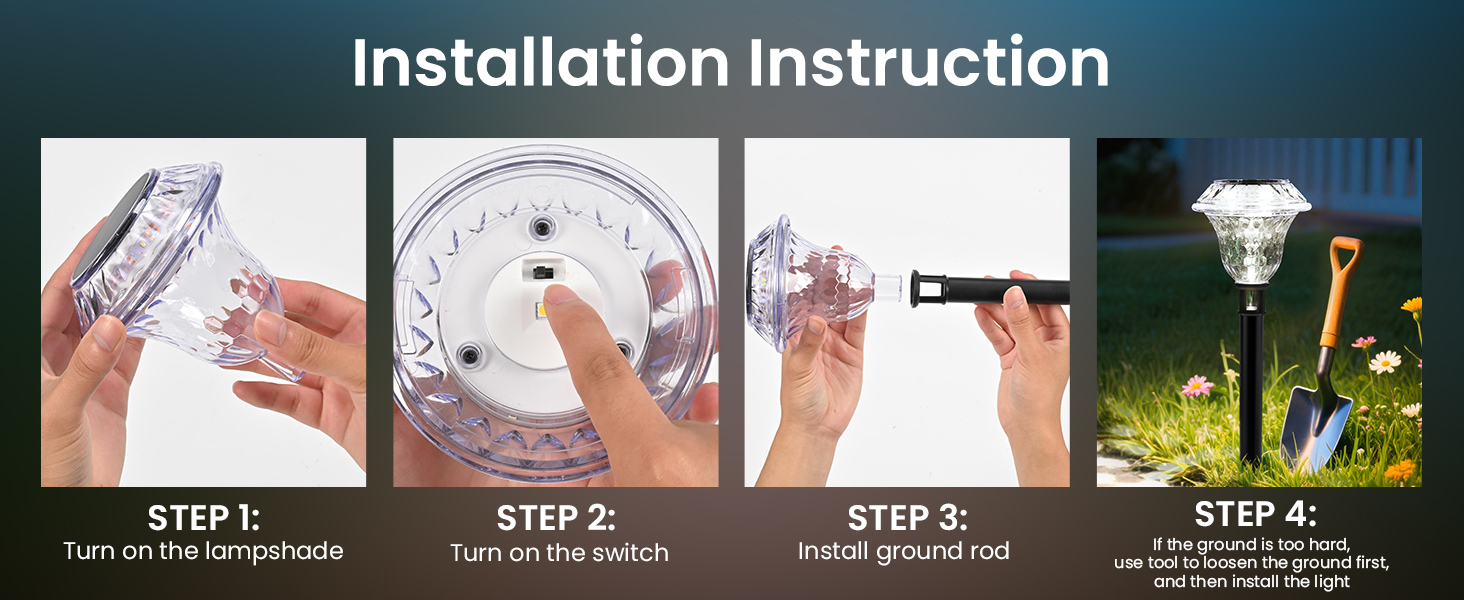 Solar Lights Outdoor