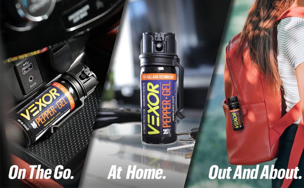 VEXOR® Pepper Gel from Zarc™, Maximum Strength Police