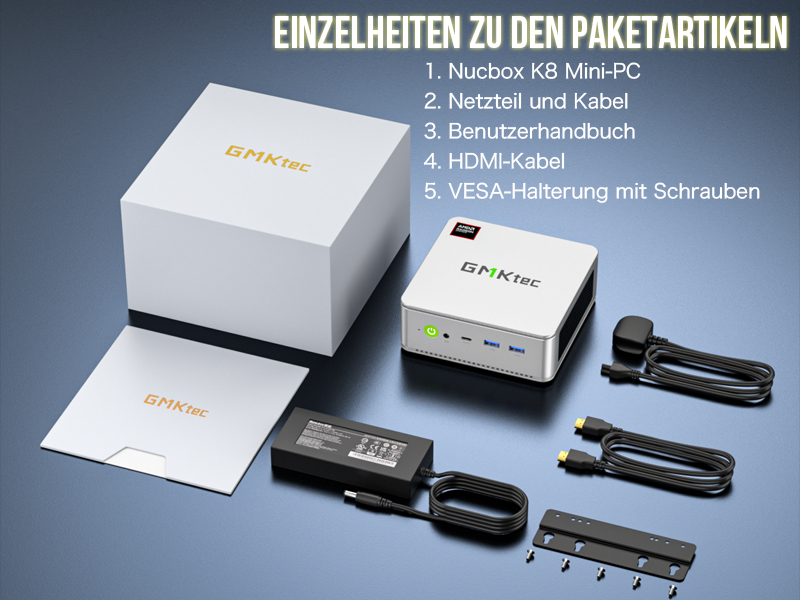 Retail Boxed Package Contents