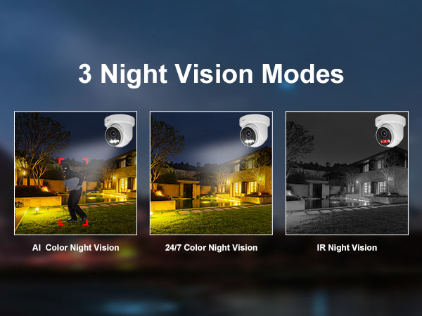 3 color night vision