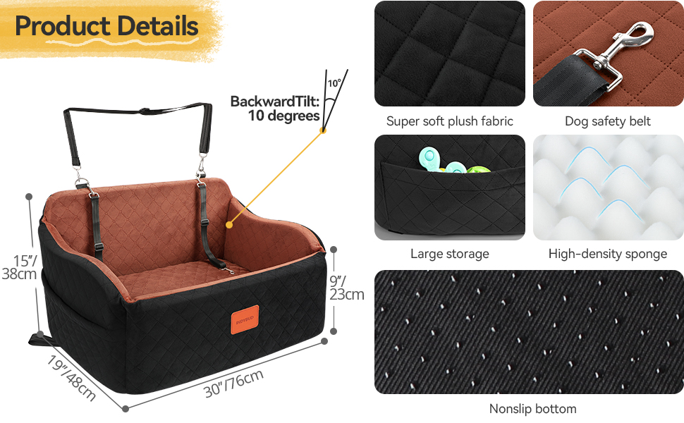 large Dog Booster Car seat