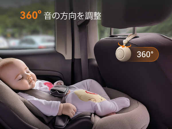 Amazon.co.jp: Dreamegg ホワイトノイズマシン 赤ちゃん 19種の