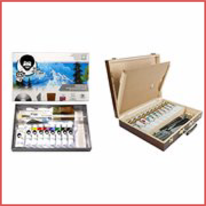 Pack of 5 2x2" Crystal Clear Acrylic Painting Tiles