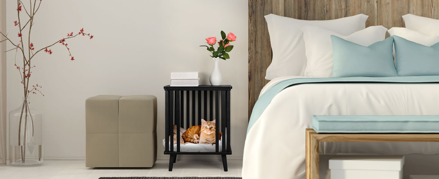 cat bed house end table