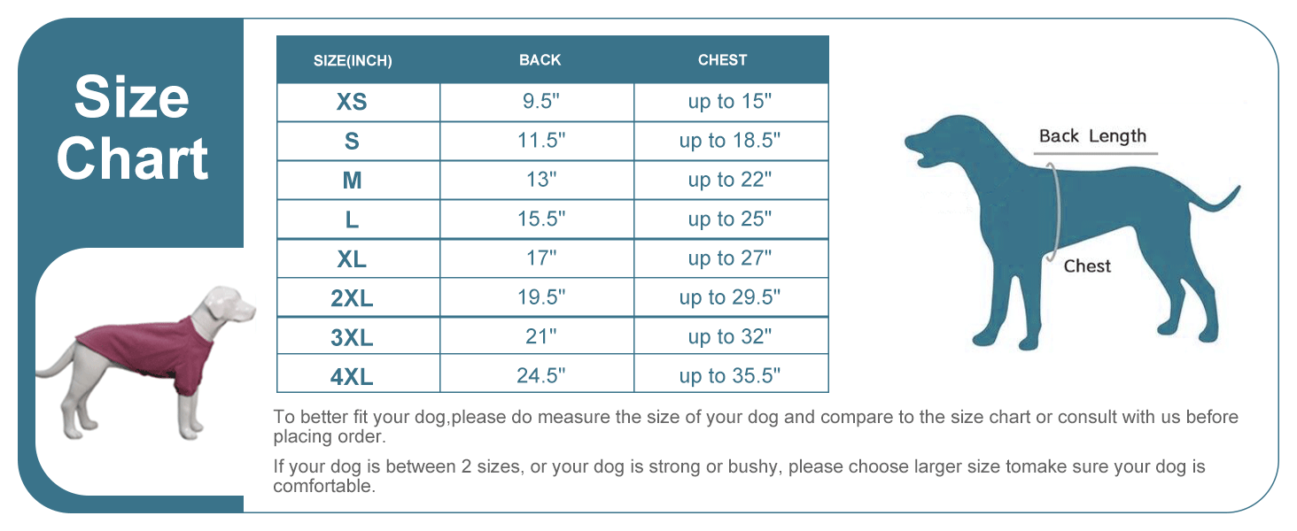 Lovelonglong Dog Sweatshirt Cold Weather Dog Pullover Autumn and Winter Dog T