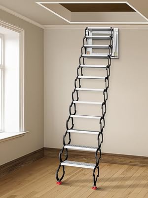 retractable loft ladder