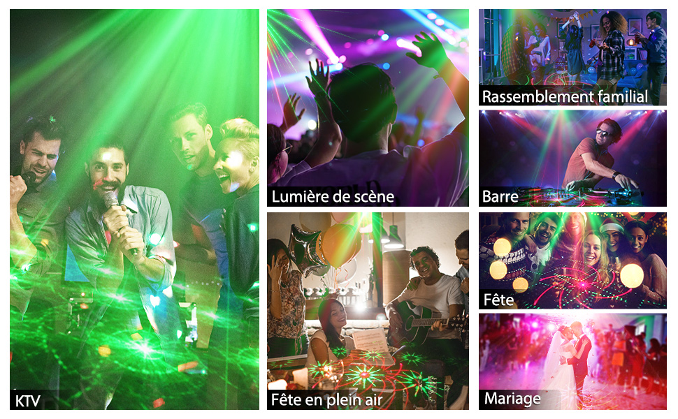 Lampe de Scène avec Télécommande