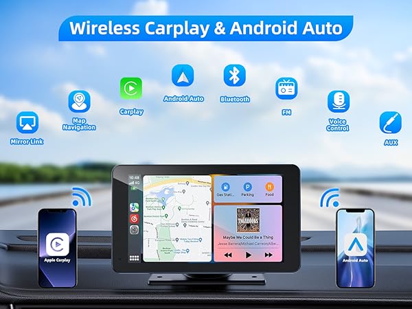 ANDROID - Ruka Amazon.com: VUKARUAL Wireless Apple Carplay and Android Auto