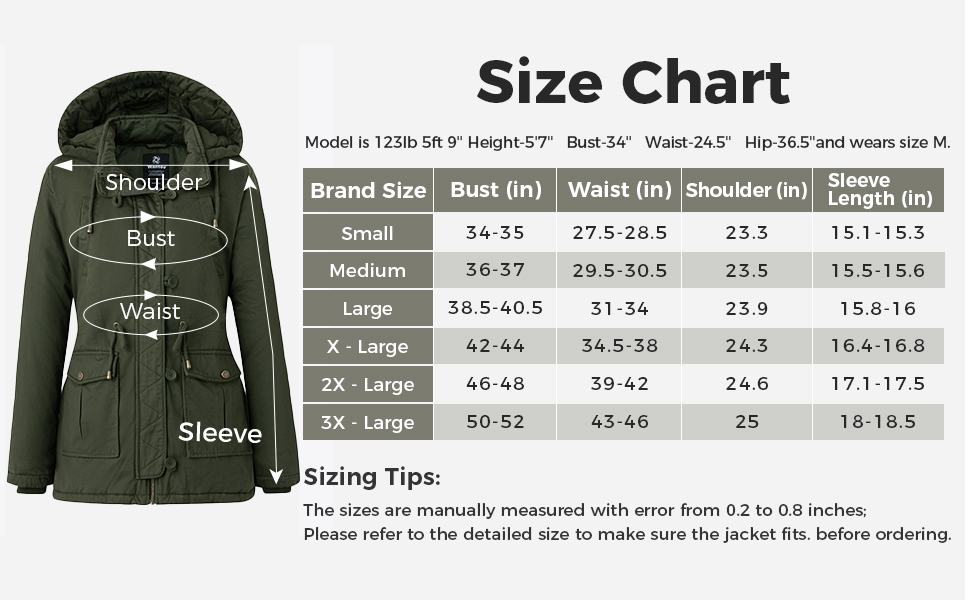 Wantdo Women's Winter Coat With Detachable Hood City III