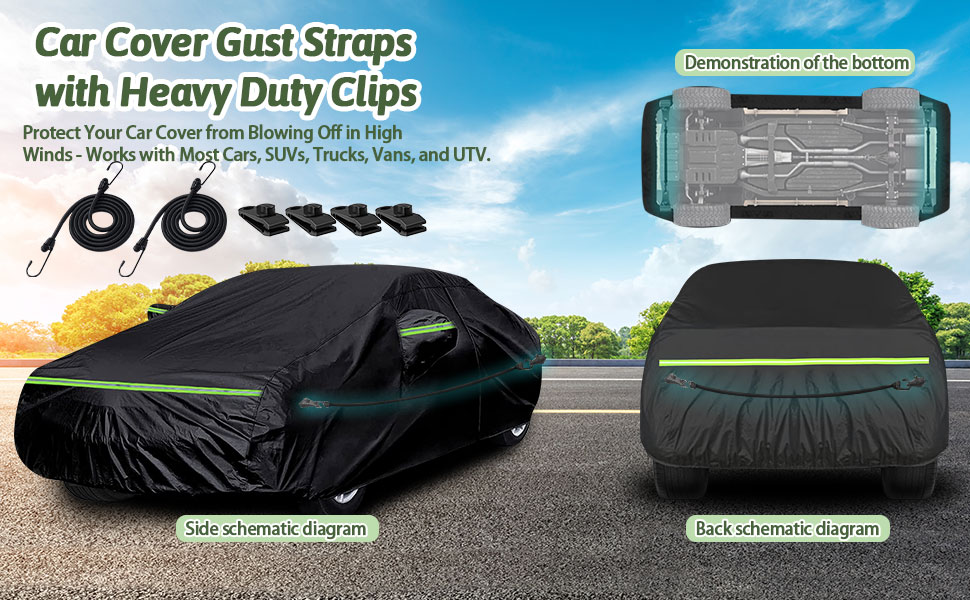 Car Covers for 19942024 Ford Mustang, Waterproof All